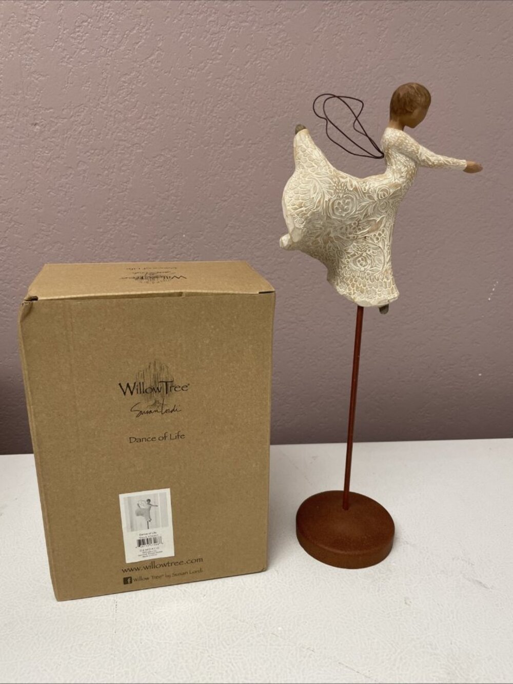 Willow Tree Dance Of Life Angel Figurine Susan Lordi Demdaco 26462 Nativity